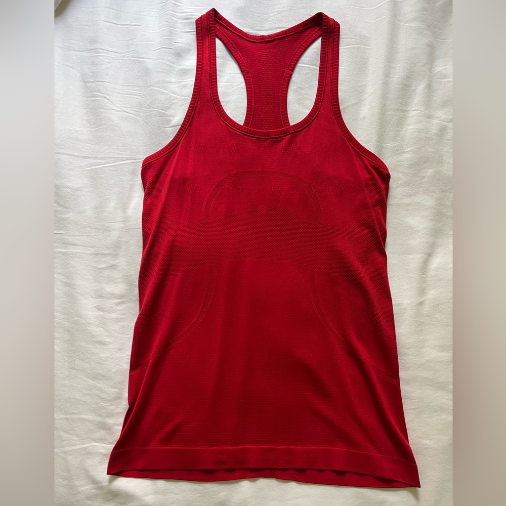 Lululemon swiftly tech tank top size 8